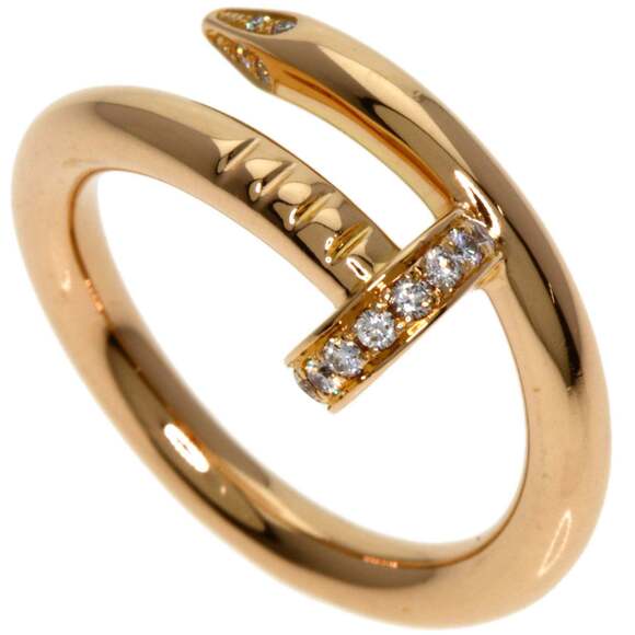 CARTIER Authentic 18k Gold Diamond Ring #51